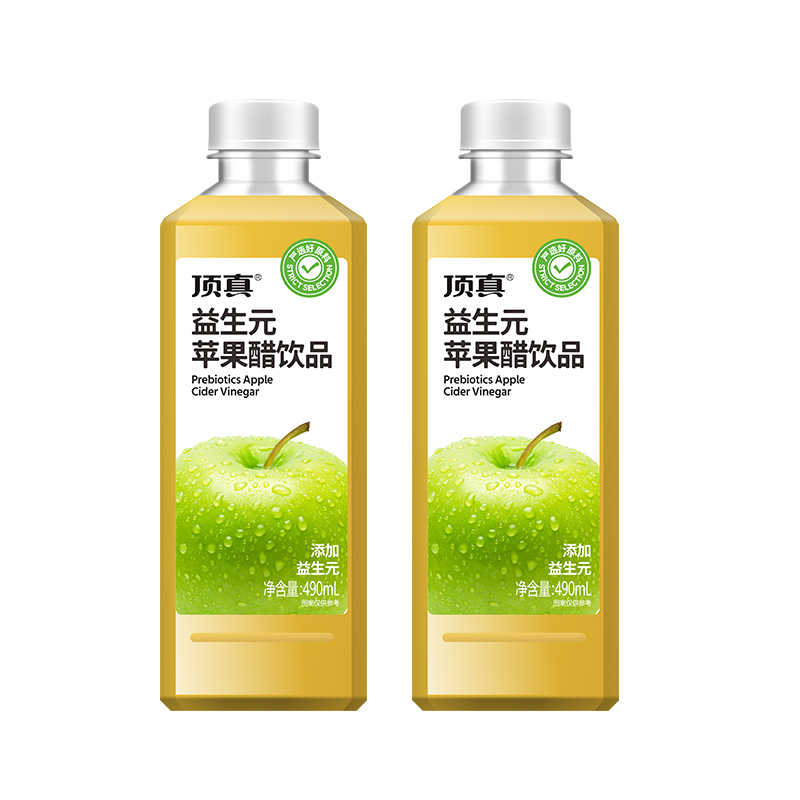 490毫升益生元苹果醋饮品