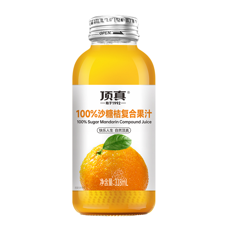 318毫升沙糖桔复合果汁-支持OEM贴牌代加工